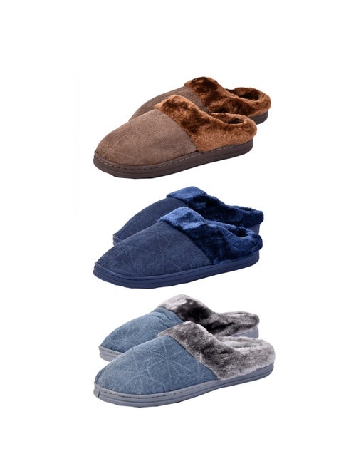 Pantoufles homme Confort et Qualité Supérieure  Pack de 2 - Kiabi