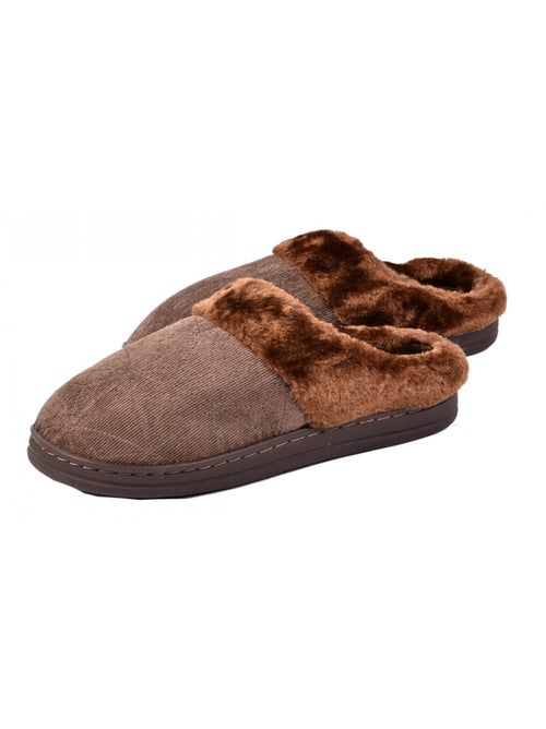 Pantoufles homme Confort et Qualité Supérieure  Pack de 2 - Kiabi