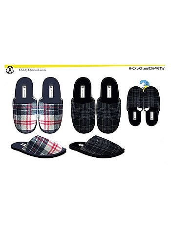 Pantoufles Homme CXL By LACROIX Pack de 2