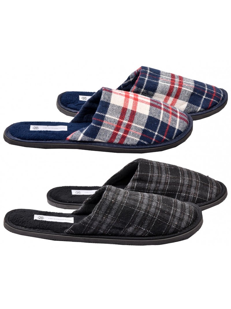 Pantoufles Homme CXL By LACROIX  Pack de 2 Multicolore - Kiabi