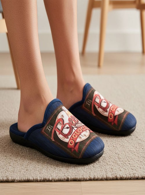 Pantoufles Homme Mule Fantaisie PHOTOPRINT - Kiabi