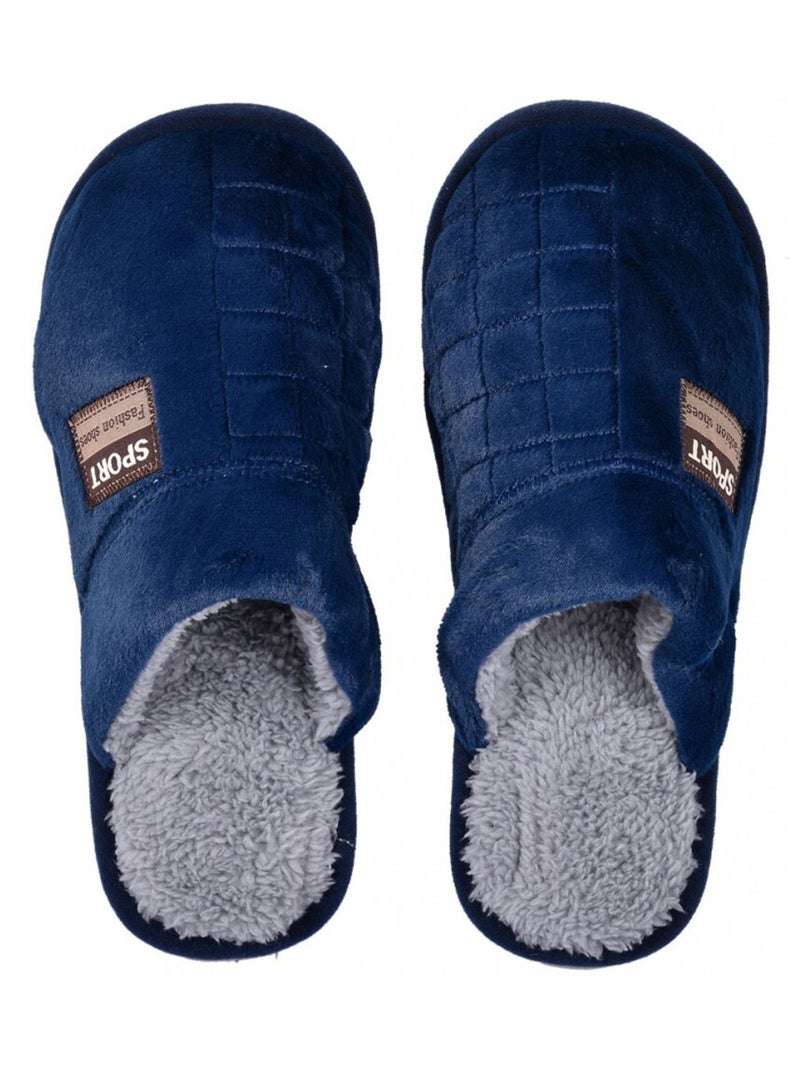 Pantoufles homme SPORT Fashion Bleu marine - Kiabi