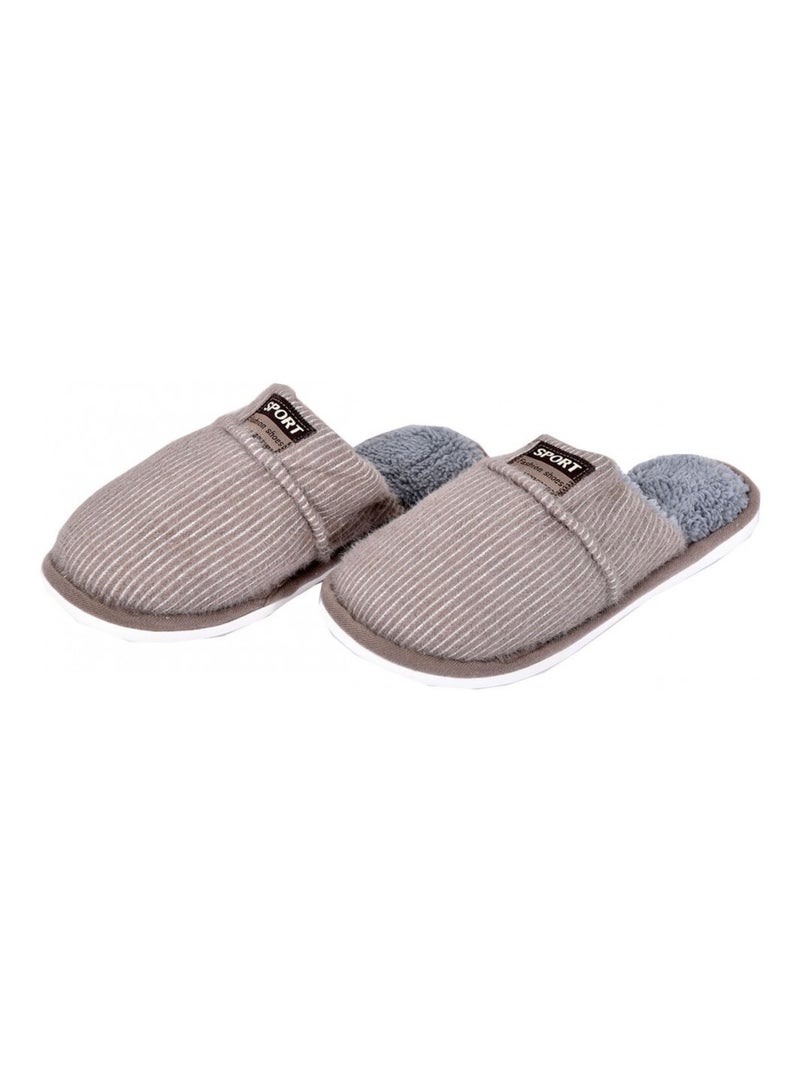 Pantoufles homme SPORT Fashion Confort et Qualité Supérieure Marron clair - Kiabi