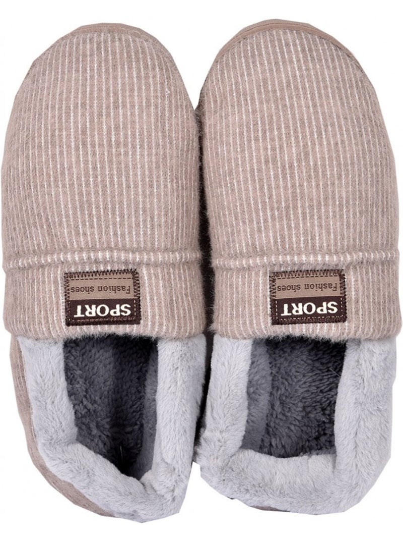 Pantoufles homme SPORT Fashion Marron clair - Kiabi