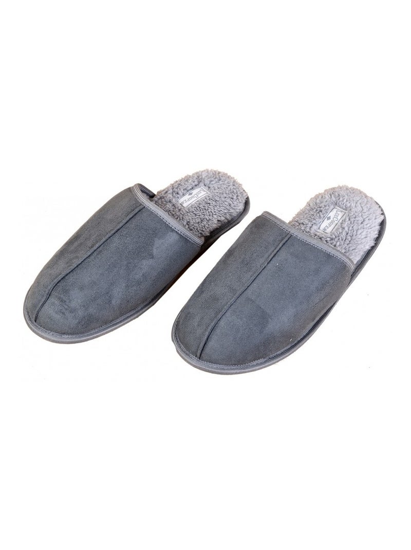 Pantoufles LEE COOPER Confort et Qualité Supérieure Gris - Kiabi
