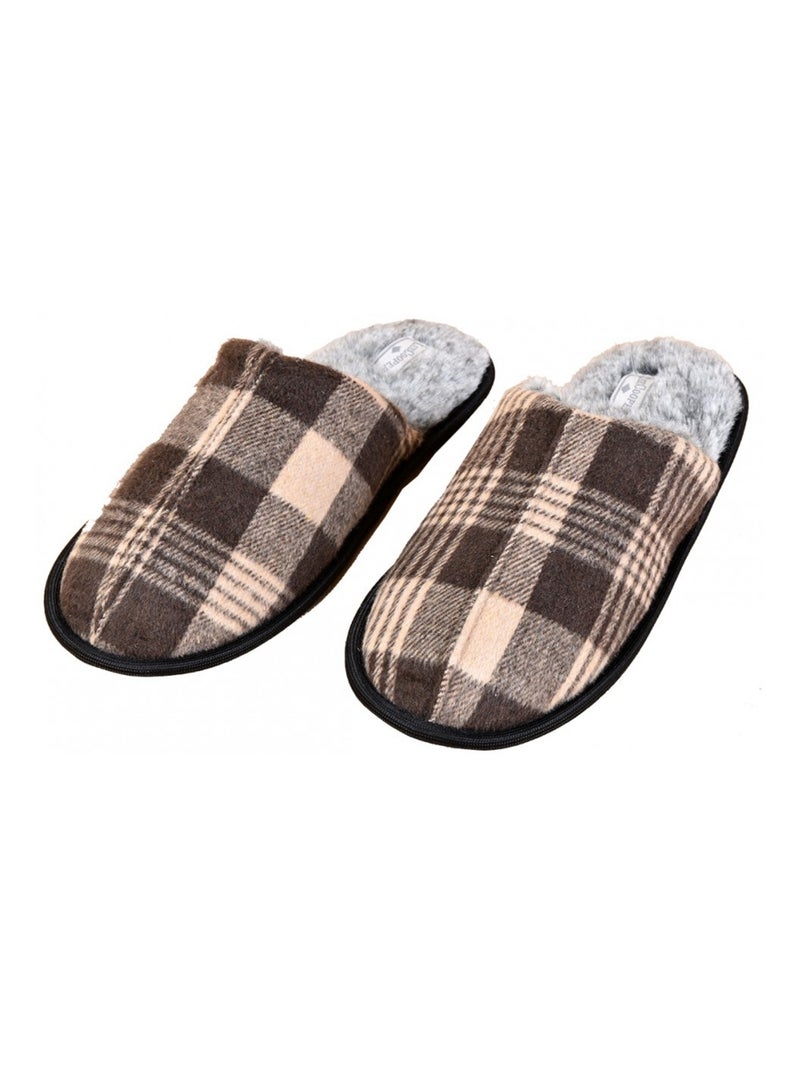 Pantoufles LEE COOPER Confort et Qualité Supérieure Marron - Kiabi