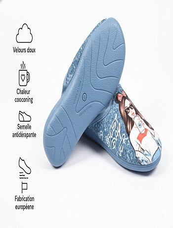 Pantoufles Mules femme PHOTOPRINT