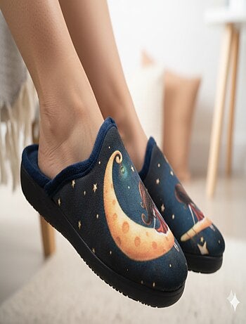 Pantoufles Mules femme PHOTOPRINT