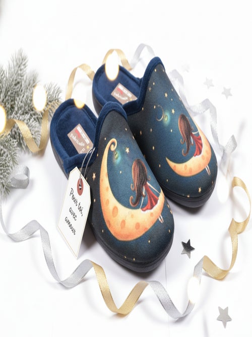 Pantoufles Mules femme PHOTOPRINT - Kiabi