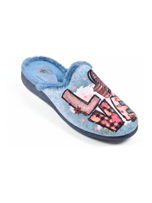 Pantoufles Mules femme PHOTOPRINT - Kiabi
