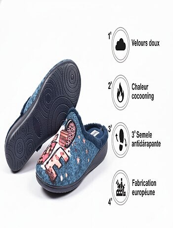 Pantoufles Mules femme PHOTOPRINT