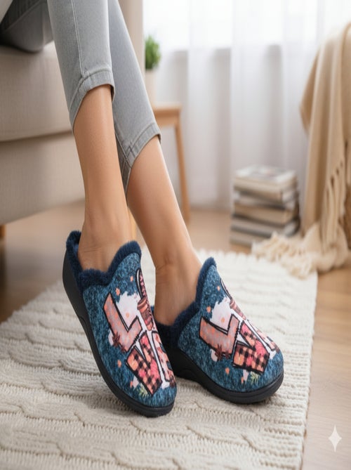 Pantoufles Mules femme PHOTOPRINT - Kiabi