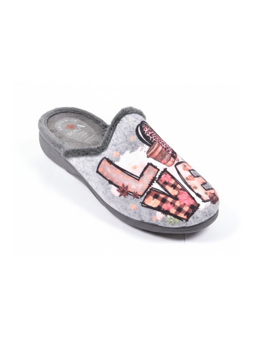 Pantoufles Mules femme PHOTOPRINT - Kiabi
