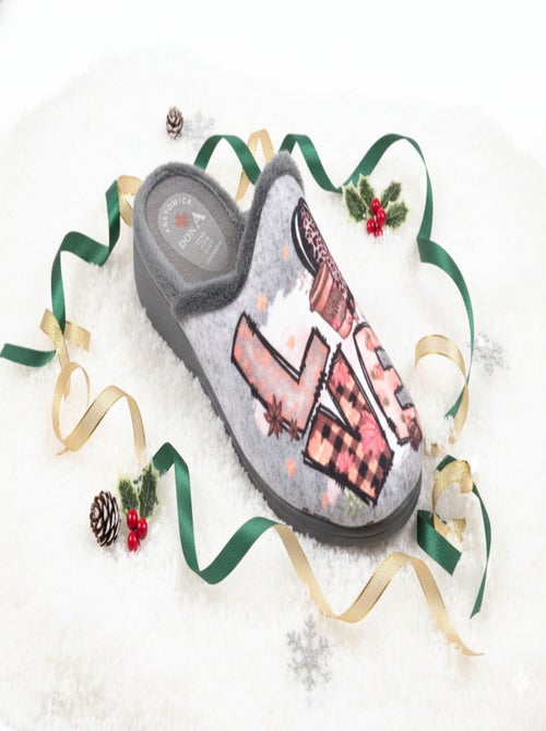 Pantoufles Mules femme PHOTOPRINT - Kiabi