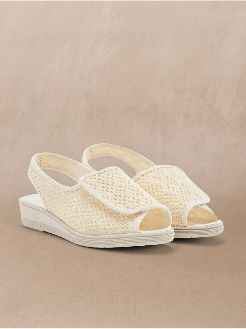 Pantoufles ouverture totale - PEDICONFORT Beige - Kiabi