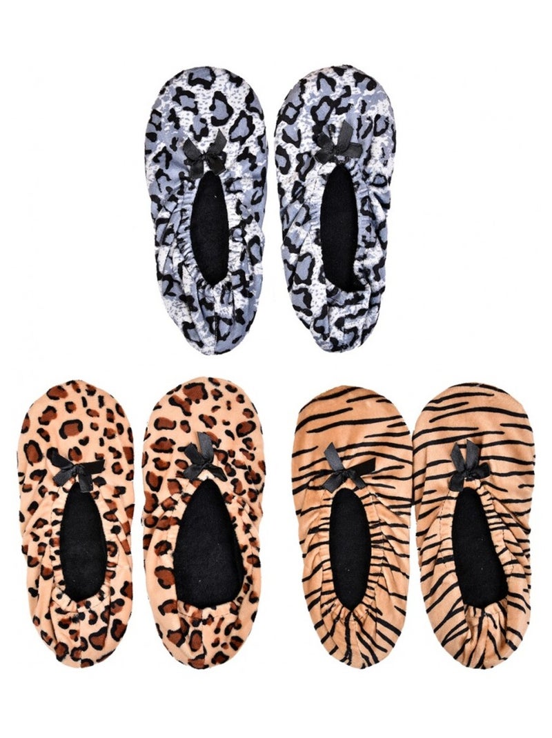 Pantoufles pour Femme INFINITIF Confort  Pack de 3 Multicolore - Kiabi