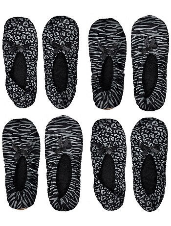 Pantoufles pour Femme INFINITIF Confort Pack de 4