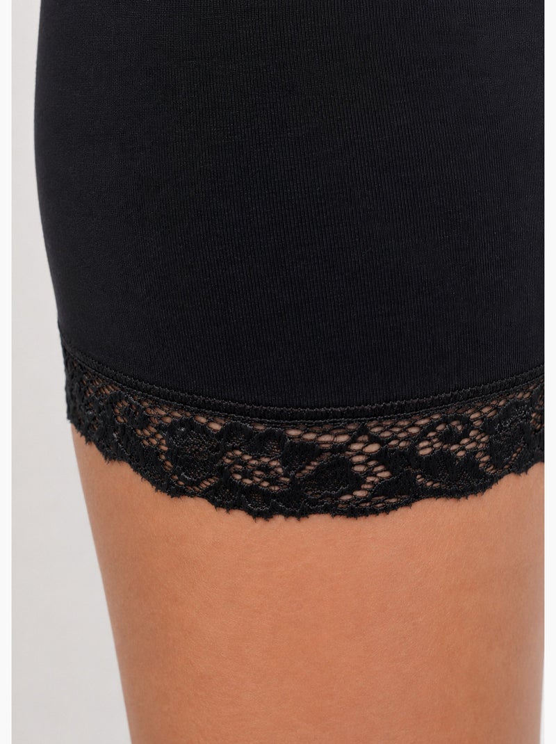 Panty court seconde peau - lot de 2 - afibel Noir - Kiabi