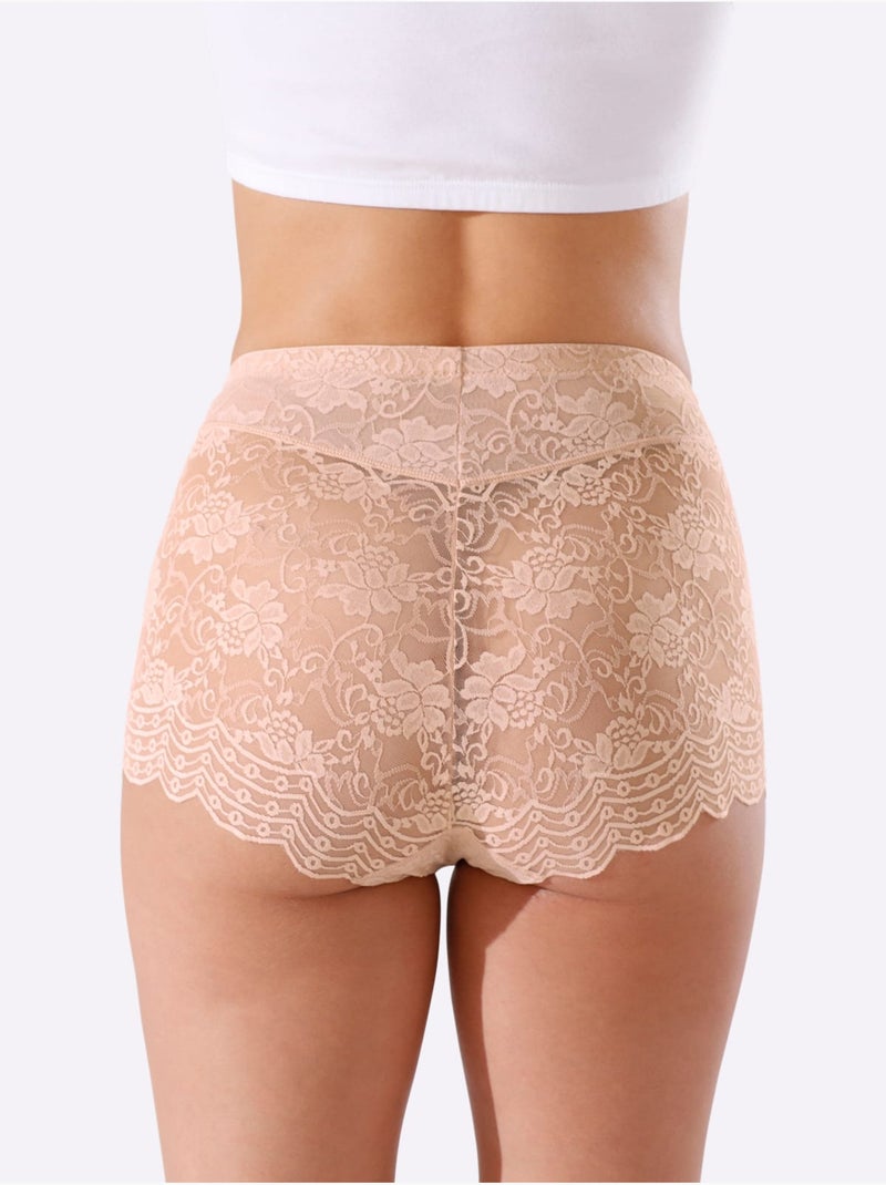 Panty élasthanne - Taille Standard - Witt - Lot de 2 Poudre - Kiabi