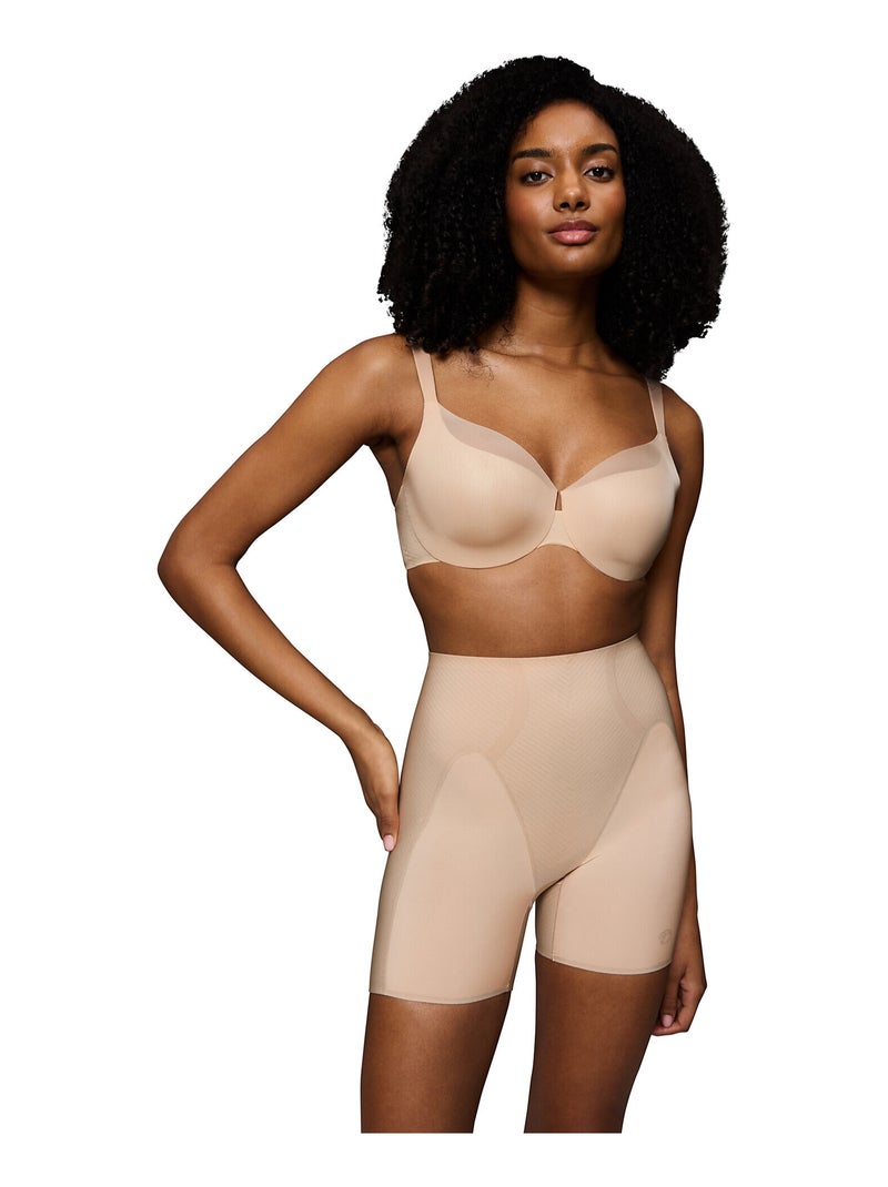 Panty gainant BMU ILLUSION CURVE Beige - Kiabi