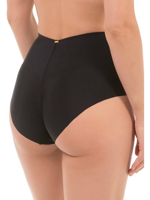 Panty gainant Etna noir - Kiabi