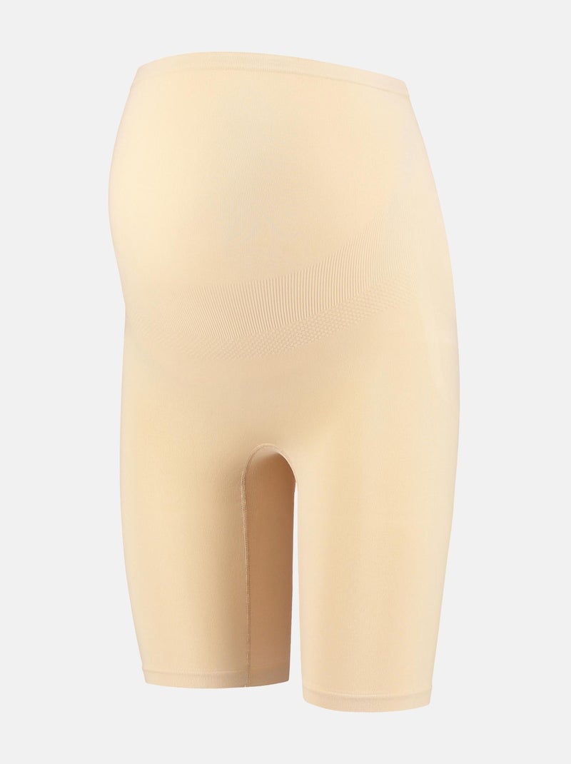 Panty Grossesse sans coutures ,  effet galbant  (Mamsy) Beige - Kiabi