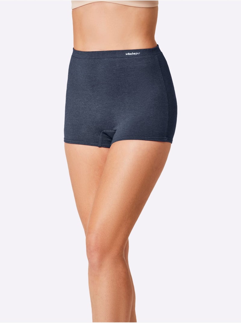 Panty Jersey Fin - Taille Standard - Witt - Lot de 4 Bleu Rouge - Kiabi