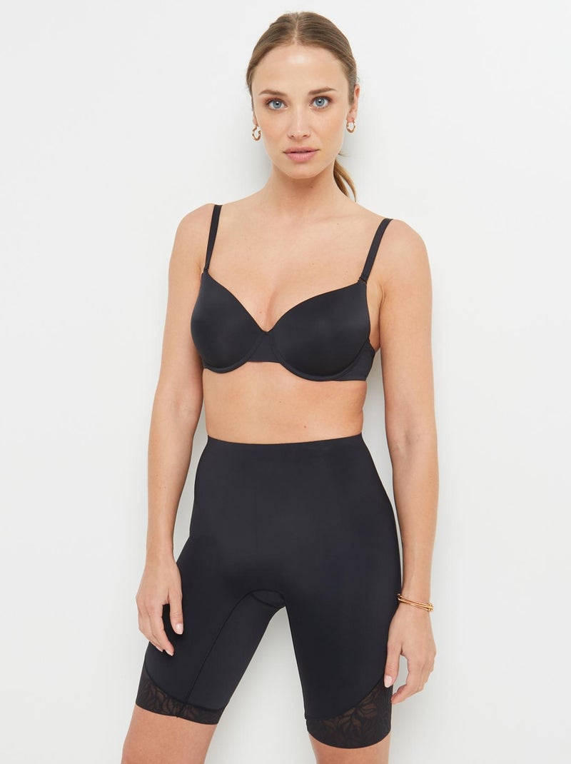 Panty microfibre sculptant Believe - RougeGorge Lingerie Noir - Kiabi