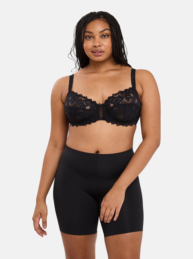Panty perfect touch sans complexe lingerie Noir - Kiabi
