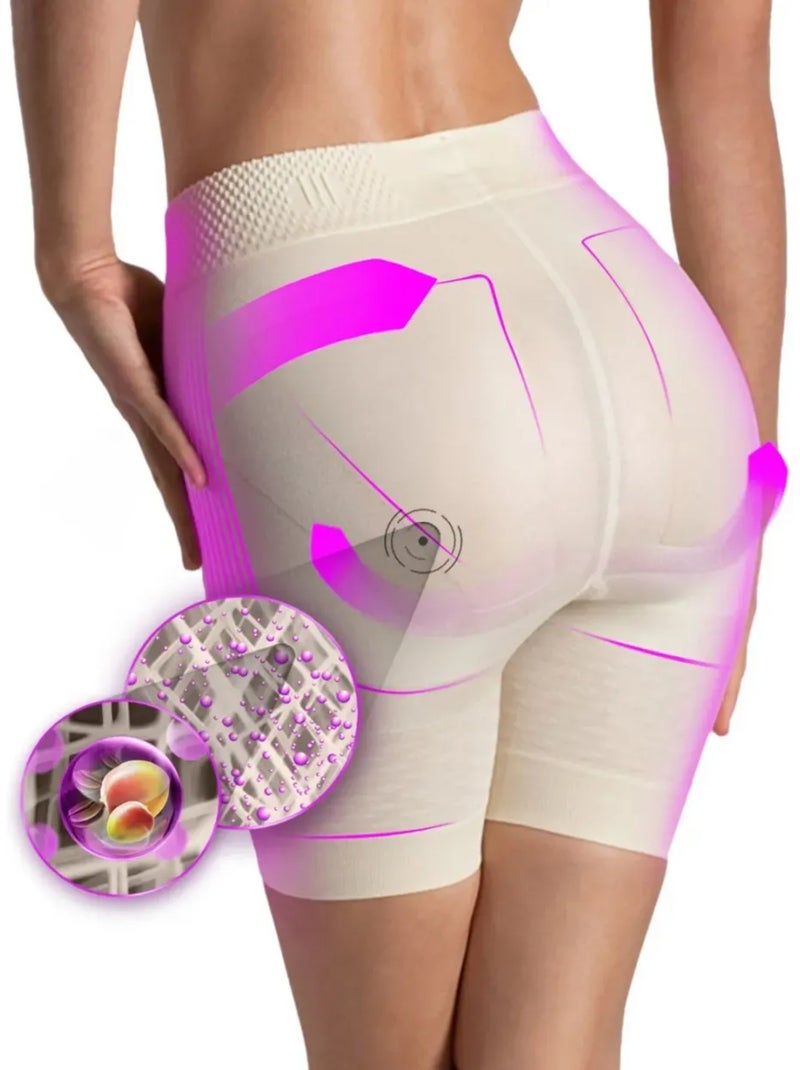 Panty Push Up Gainant Minceur Beige - Kiabi