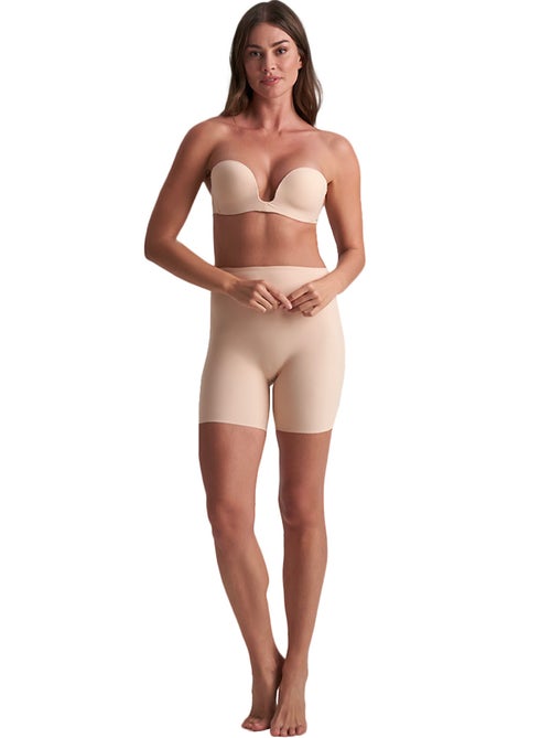 Panty short hauteur moyenne à dos bas Shapewear - Kiabi
