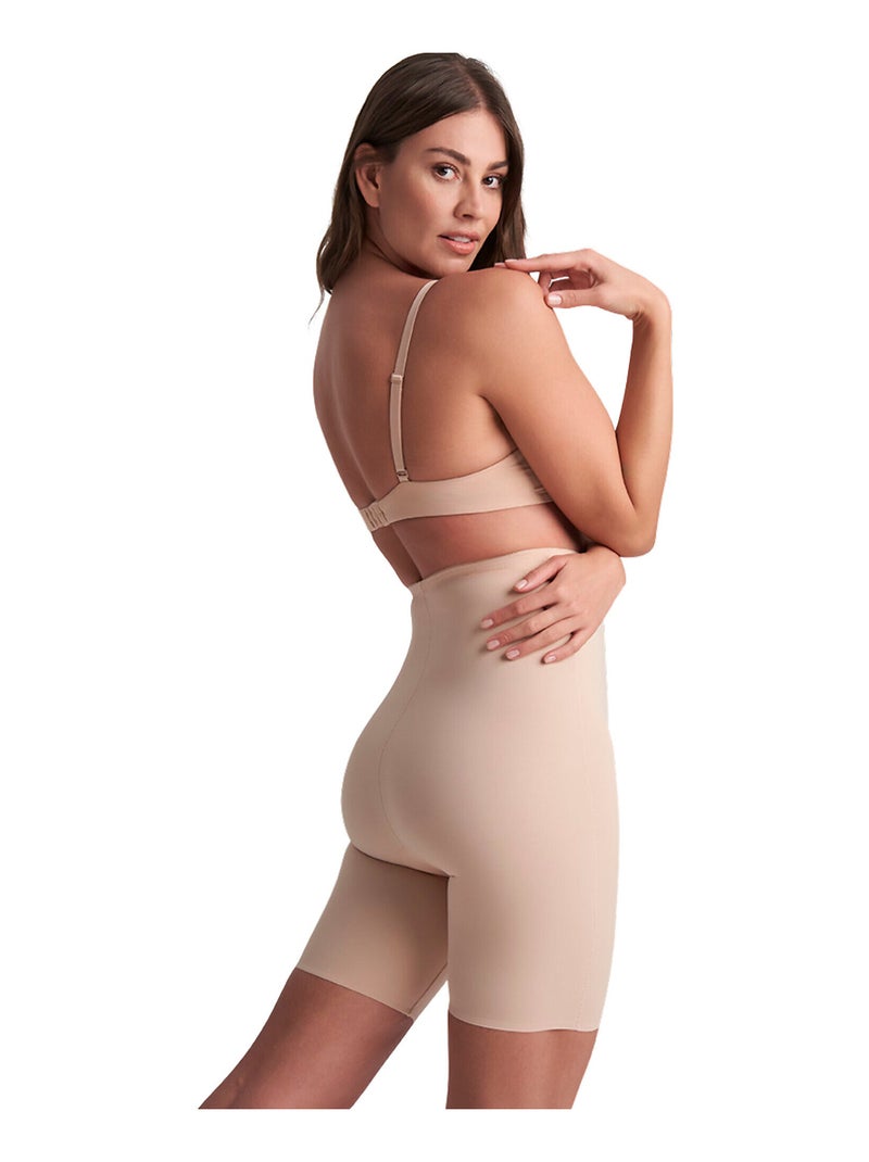 Panty short sculptant taille haute Sculpting Beige - Kiabi