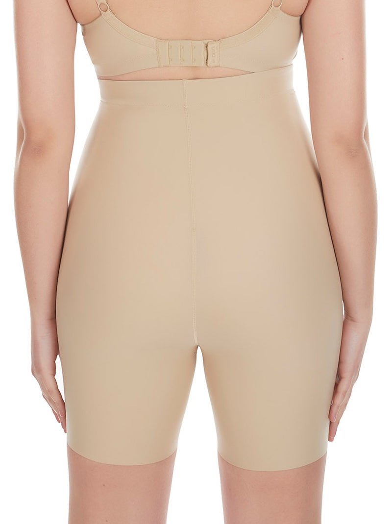 Panty taille haute gainant Curves Beige - Kiabi