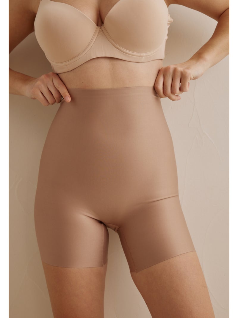 Panty taille haute louna Beige - Kiabi