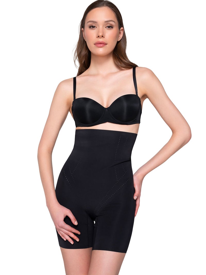 Panty taille ultra haute gainant SCULPT Noir - Kiabi
