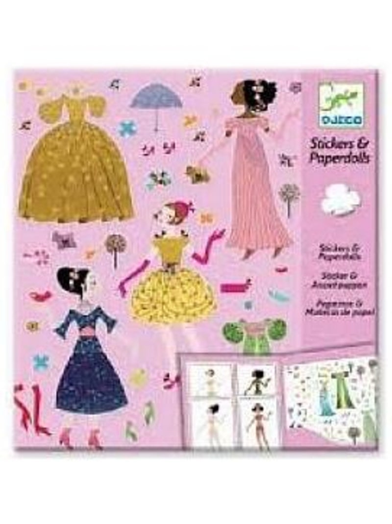 Paperdolls Stickers Robes Des 4 Saisons N/A - Kiabi