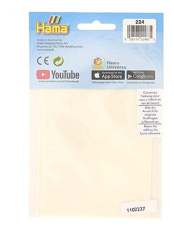 Papier à repasser pour perles midi