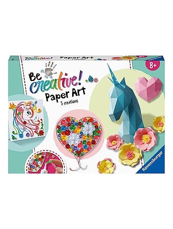 Papier Art Fleurs - Activités créatives pour enfant