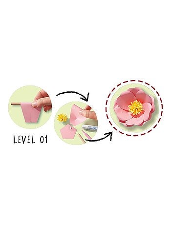 Papier Art Fleurs - Activités créatives pour enfant