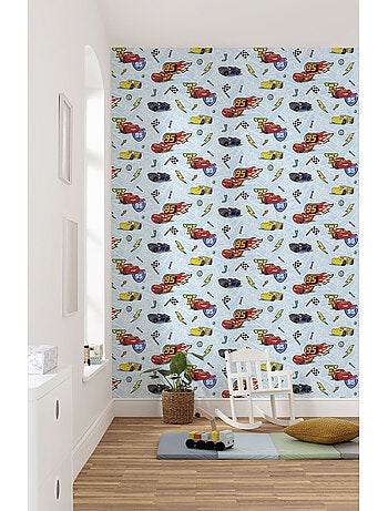 Papier peint - cars let's race - rouleau: 53 x 1005 cm