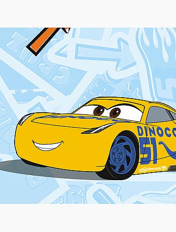 Papier peint - cars let's race - rouleau: 53 x 1005 cm