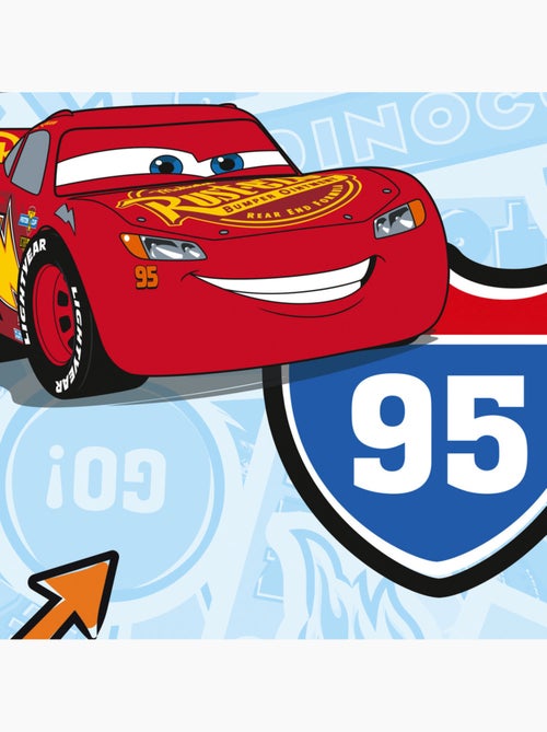 Papier peint  - cars let's race - rouleau: 53 x 1005 cm - Kiabi