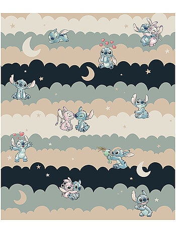 Papier peint - disney lilo and stitch cozy clouds - rouleau: 212 x 250 cm