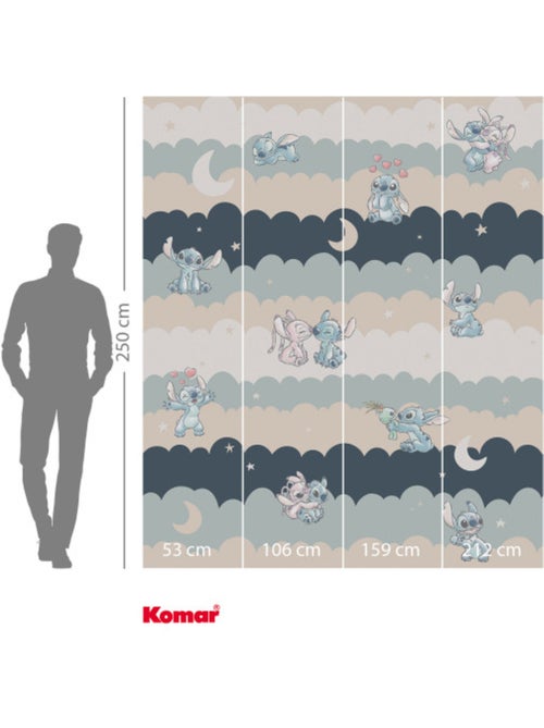 Papier peint - disney lilo and stitch cozy clouds - rouleau: 212 x 250 cm - Kiabi Papier peint - disney lilo and stitch cozy clouds - rouleau: 212 x 250 cm - Kiabi