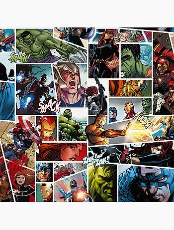 Papier peint - marvel comic panel - rouleau: 53 x 1005 cm