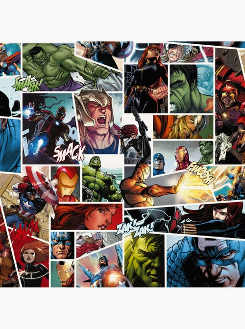 Papier peint  - marvel comic panel - rouleau: 53 x 1005 cm - Kiabi