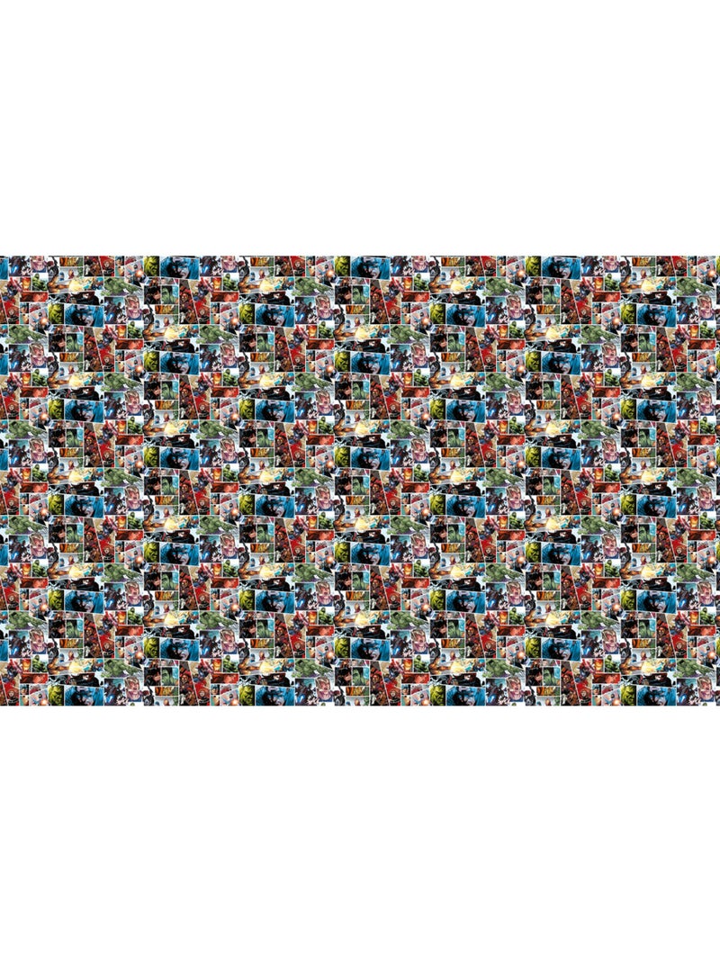 Papier peint  - marvel comic panel - rouleau: 53 x 1005 cm Multicolore - Kiabi