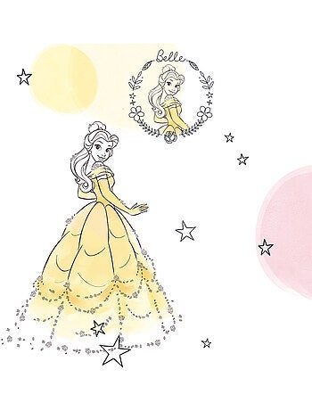 Papier peint - princess pretty pastel - rouleau: 53 x 1005 cm
