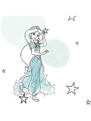 Papier peint - princess pretty pastel - rouleau: 53 x 1005 cm