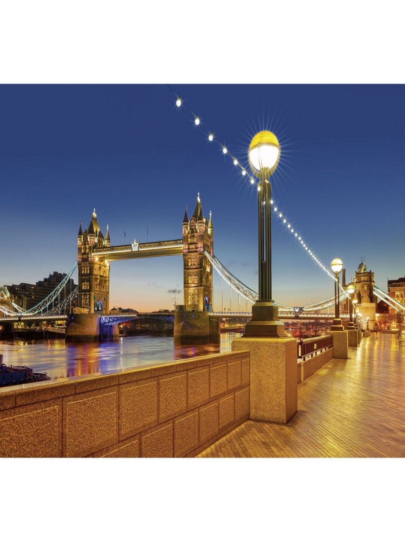 Papier Peint - Tower Bridge - 368 x 254 cm Multicolore - Kiabi